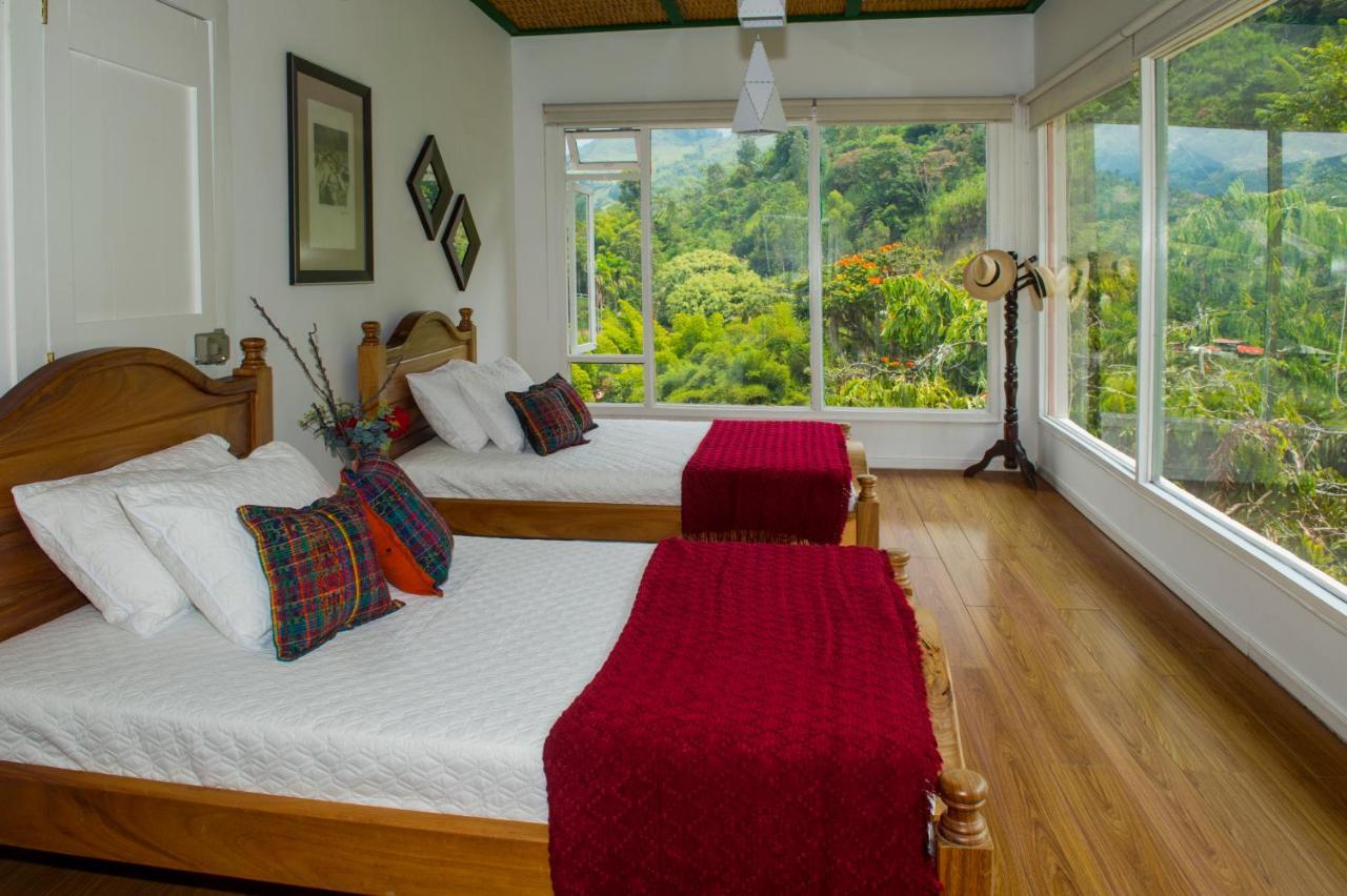 Hacienda Charrascal Coffe Farm Lejlighed Manizales Eksteriør billede