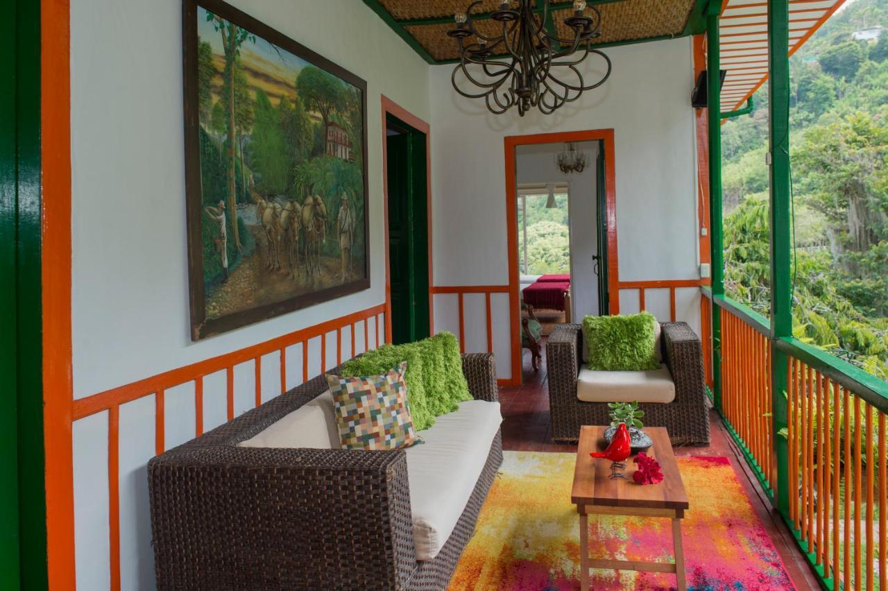 Hacienda Charrascal Coffe Farm Lejlighed Manizales Eksteriør billede